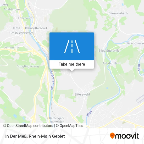 In Der Meß map