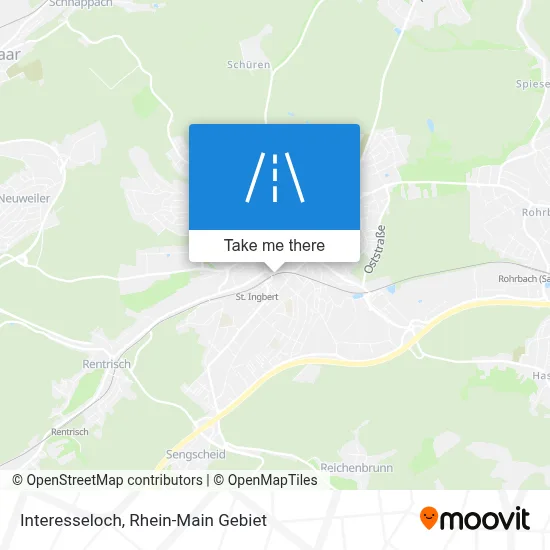 Interesseloch map