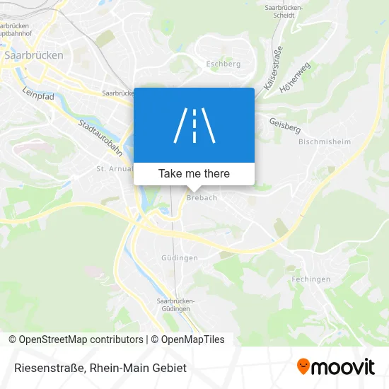 Riesenstraße map
