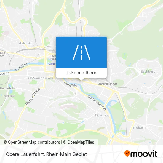 Obere Lauerfahrt map