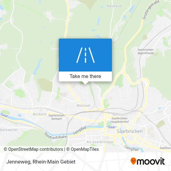 Jenneweg map