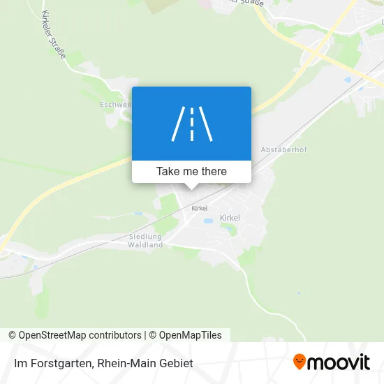 Im Forstgarten map