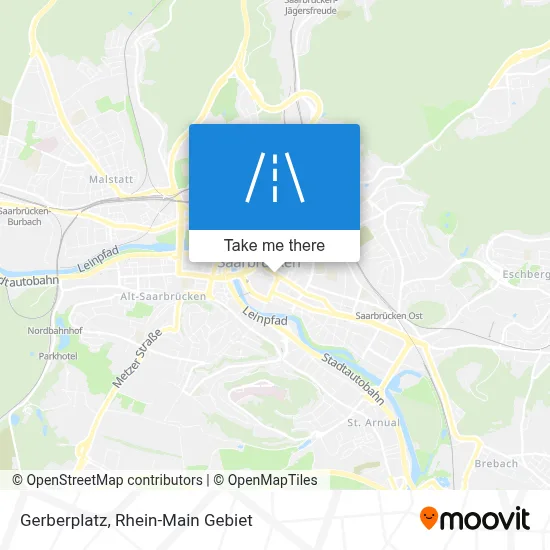 Gerberplatz map