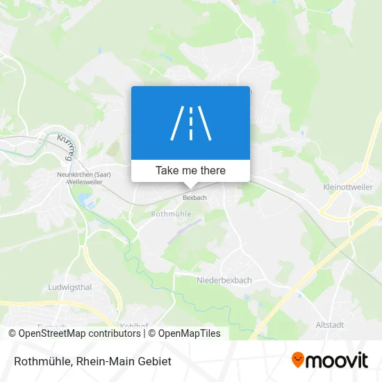 Rothmühle map