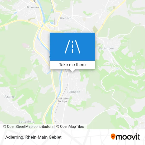 Adlerring map