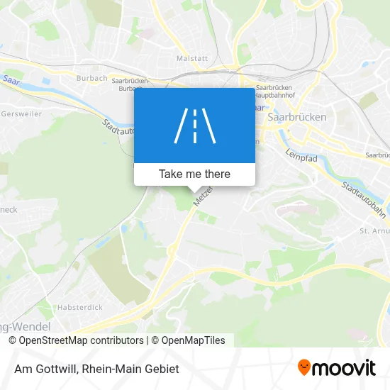 Am Gottwill map