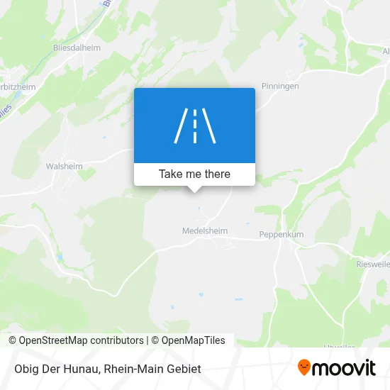 Obig Der Hunau map
