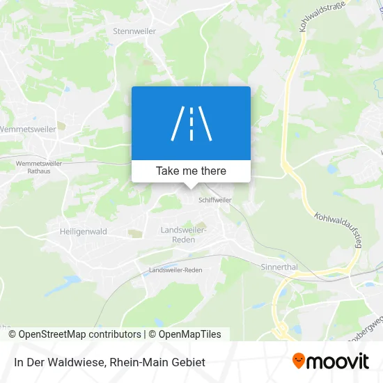 In Der Waldwiese map