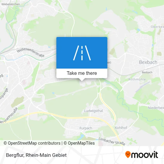 Bergflur map