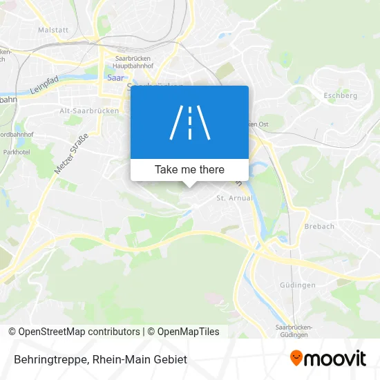 Behringtreppe map