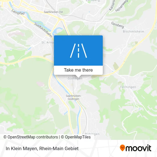 In Klein Mayen map