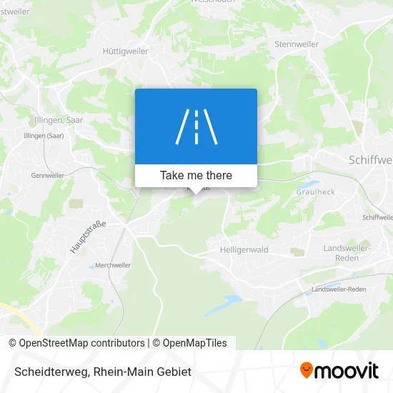 Scheidterweg map