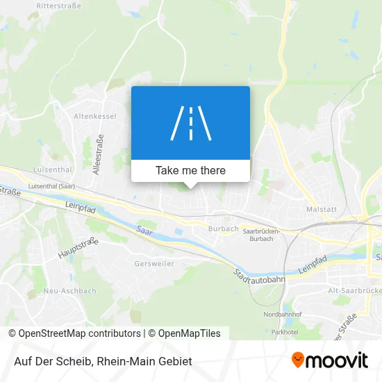 Auf Der Scheib map