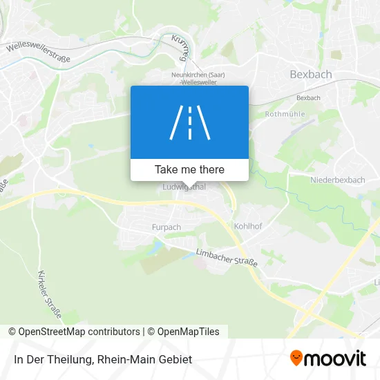 In Der Theilung map