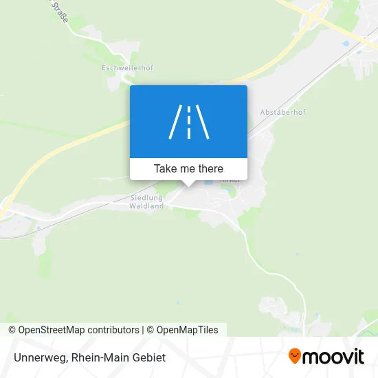 Unnerweg map