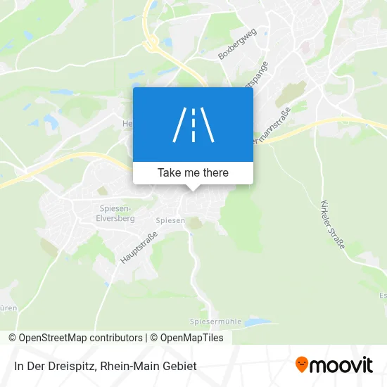 In Der Dreispitz map