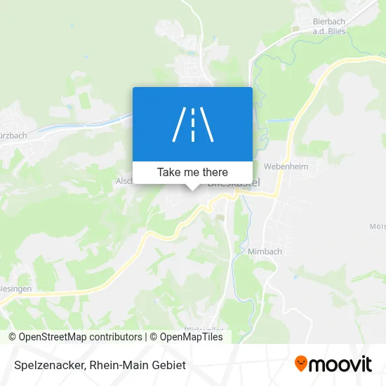 Spelzenacker map