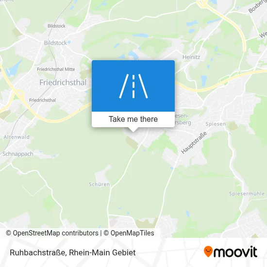 Ruhbachstraße map