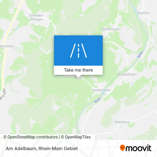 Am Adelbaum map