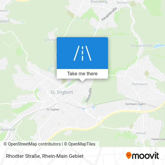 Rhodter Straße map