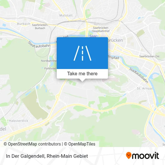 In Der Galgendell map