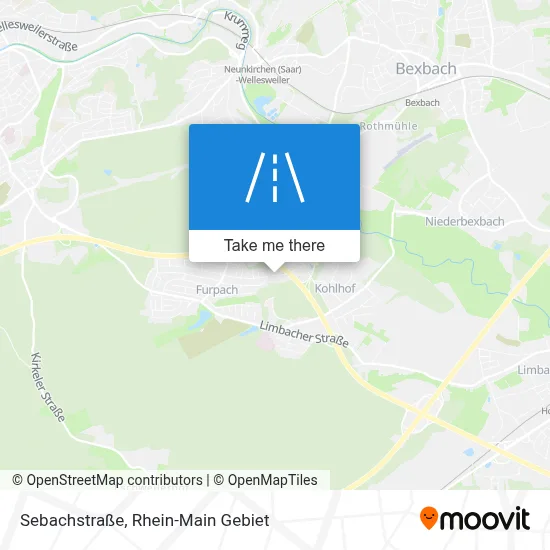 Sebachstraße map