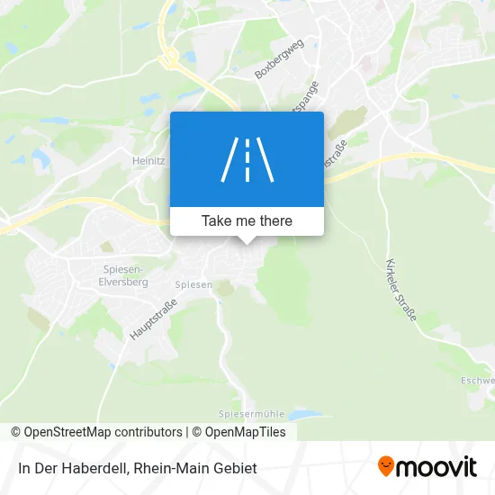 In Der Haberdell map