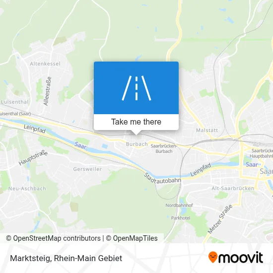 Marktsteig map
