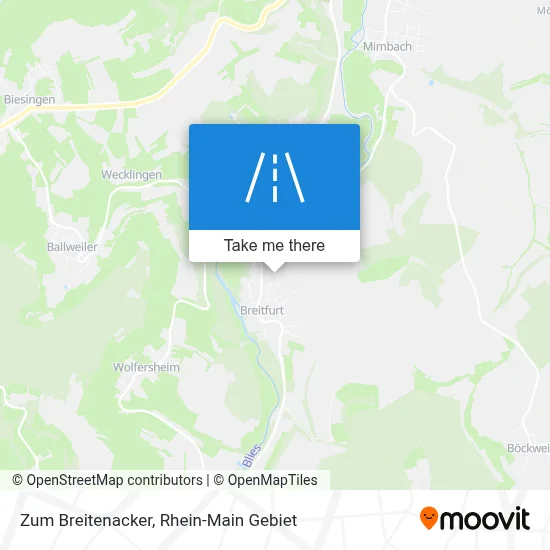 Zum Breitenacker map