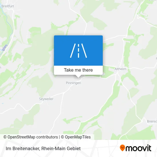 Im Breitenacker map
