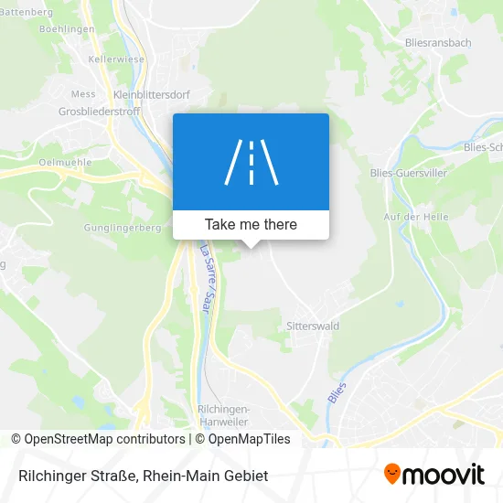 Rilchinger Straße map