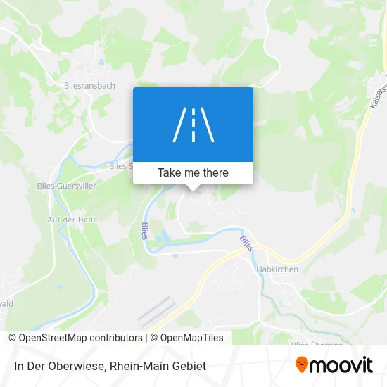 In Der Oberwiese map