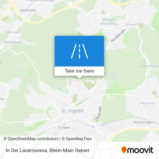 In Der Lauerswiese map