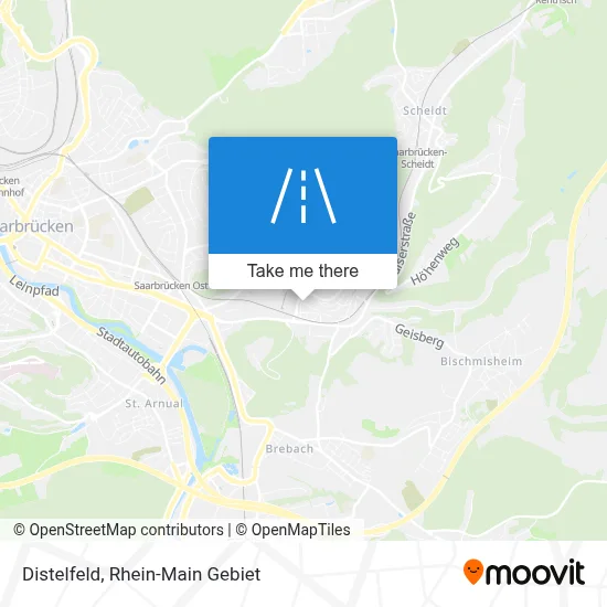 Distelfeld map
