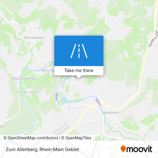 Zum Allenberg map