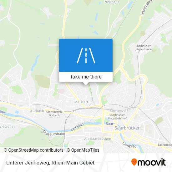 Unterer Jenneweg map