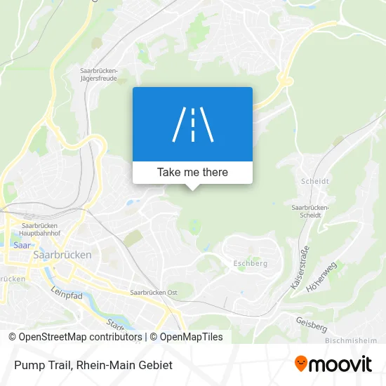 Pump Trail map