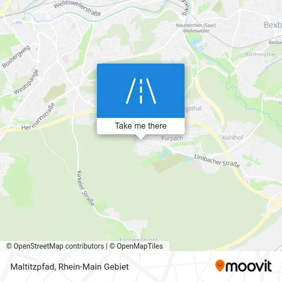 Maltitzpfad map