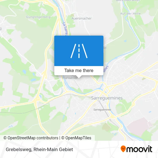 Grebelsweg map