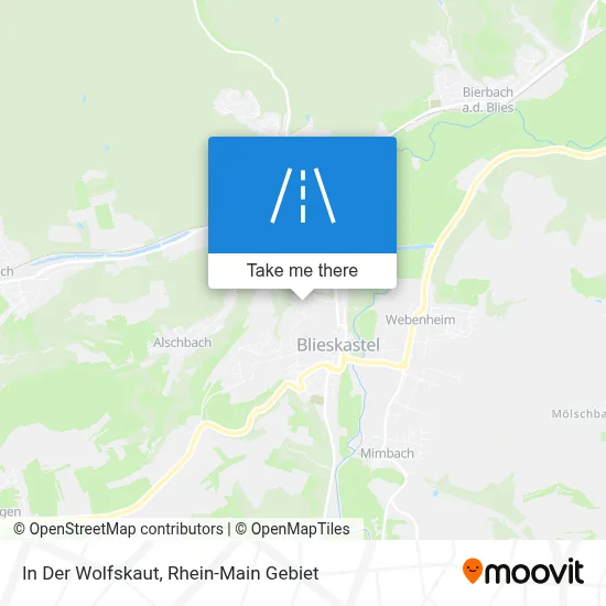 In Der Wolfskaut map