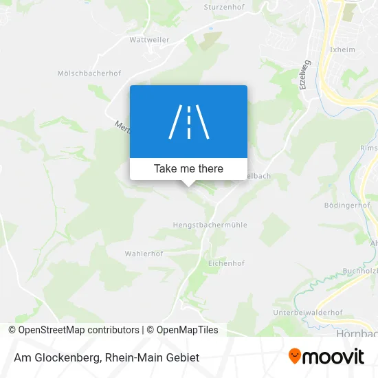 Am Glockenberg map