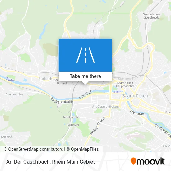 An Der Gaschbach map