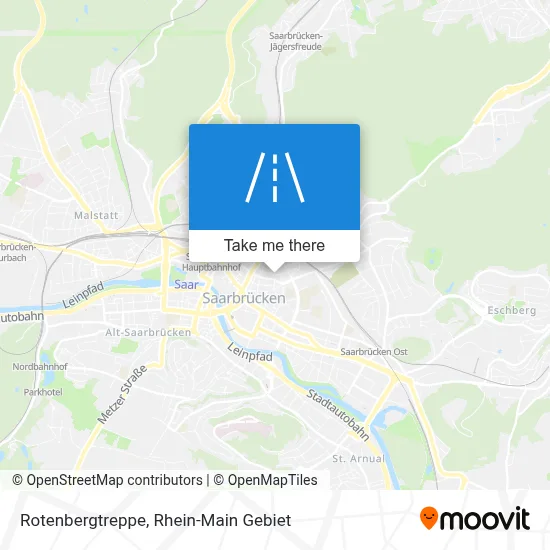 Rotenbergtreppe map