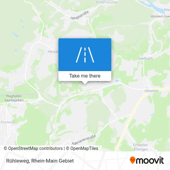 Rühleweg map