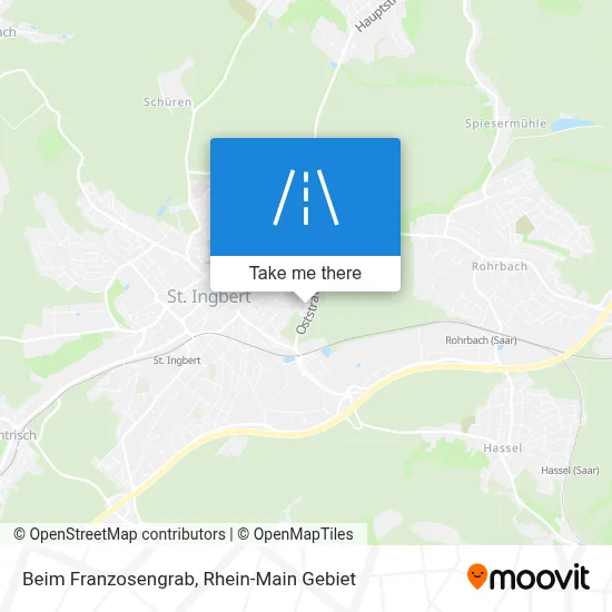 Beim Franzosengrab map