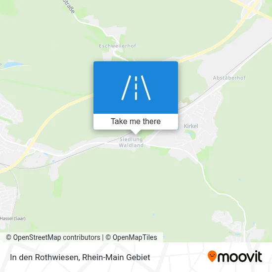 In den Rothwiesen map