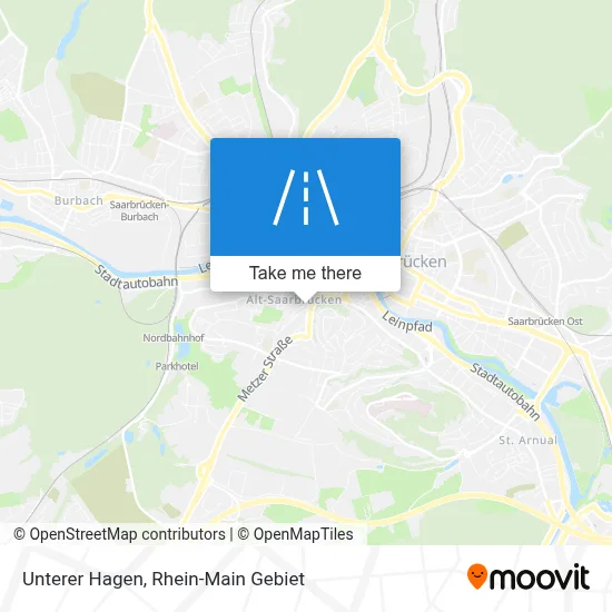 Unterer Hagen map
