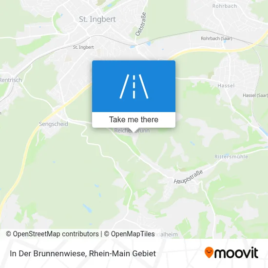 In Der Brunnenwiese map