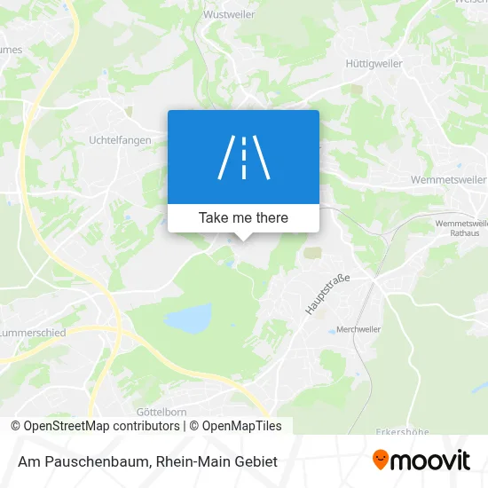 Am Pauschenbaum map
