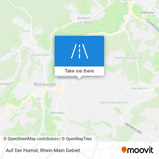 Auf Der Humst map